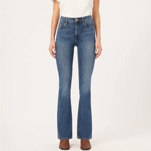 NWT DL1961 Bridget Boot Instasculpt Bootcut Jeans Admiral Blue Size 25
